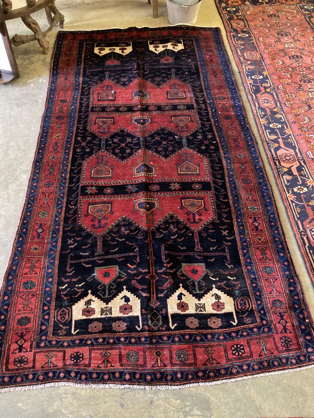 A Baluchi carpet, 310 x 155cm